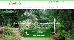 Desktop Screenshot of ecopromulch.com